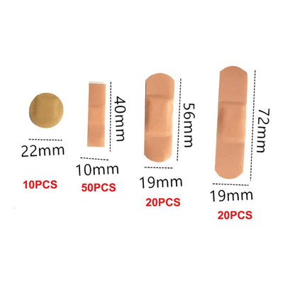100 Pieces / Box Waterproof Band Aid Medical Antibacterial Band Aid image 1