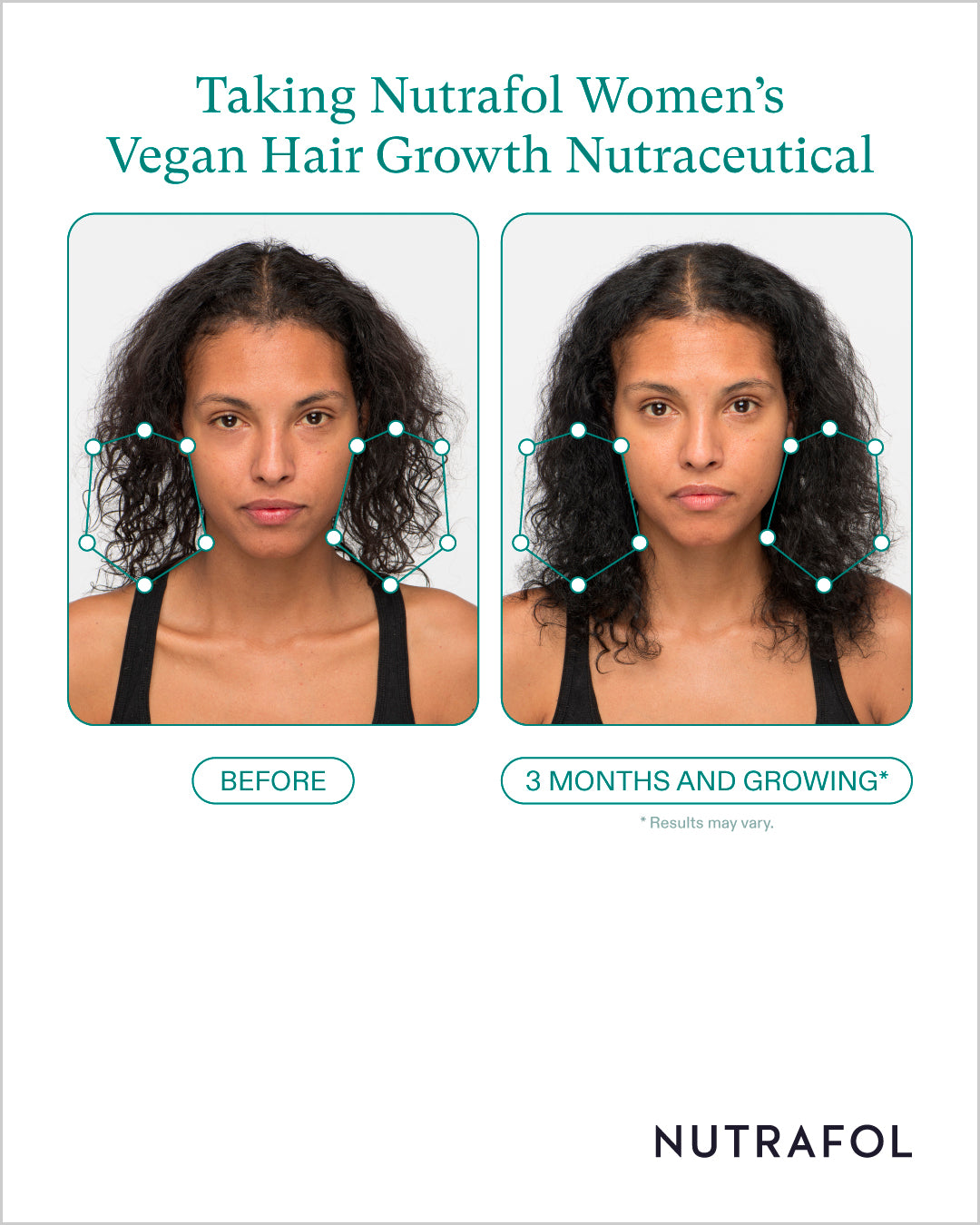Nutrafol Women's Vegan Hair Growth Nutraceutical (3-Month Supply)