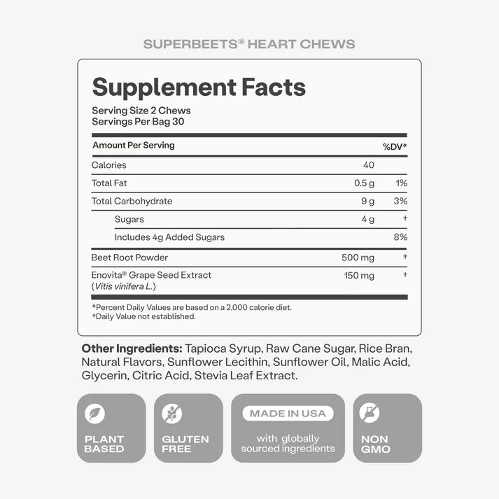 SuperBeets ® Heart Chews