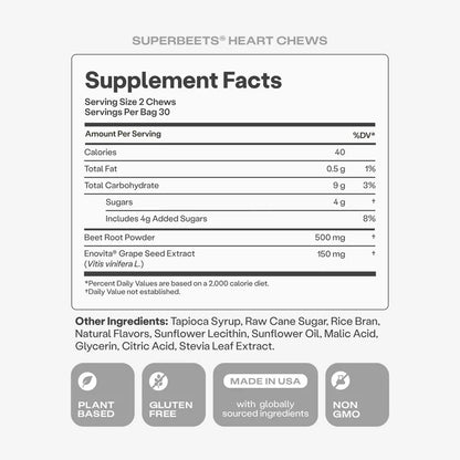 SuperBeets ® Heart Chews